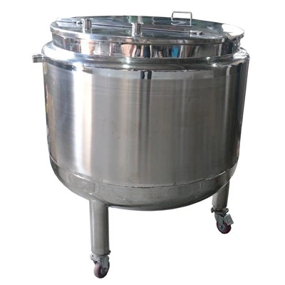 Double Jacket Sanitary Storage Tank